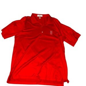 Fairway & Greene “Respect for the Game” Polo TPC Sawgrass Logo – Red Size XL